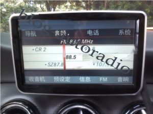 Autoradio-GPS-mercedes-Classe-A
