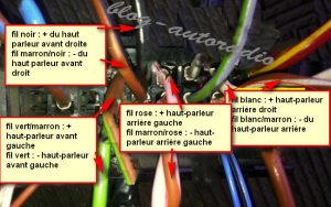 installation cable d'extension autoradio Mercedes CLK W209